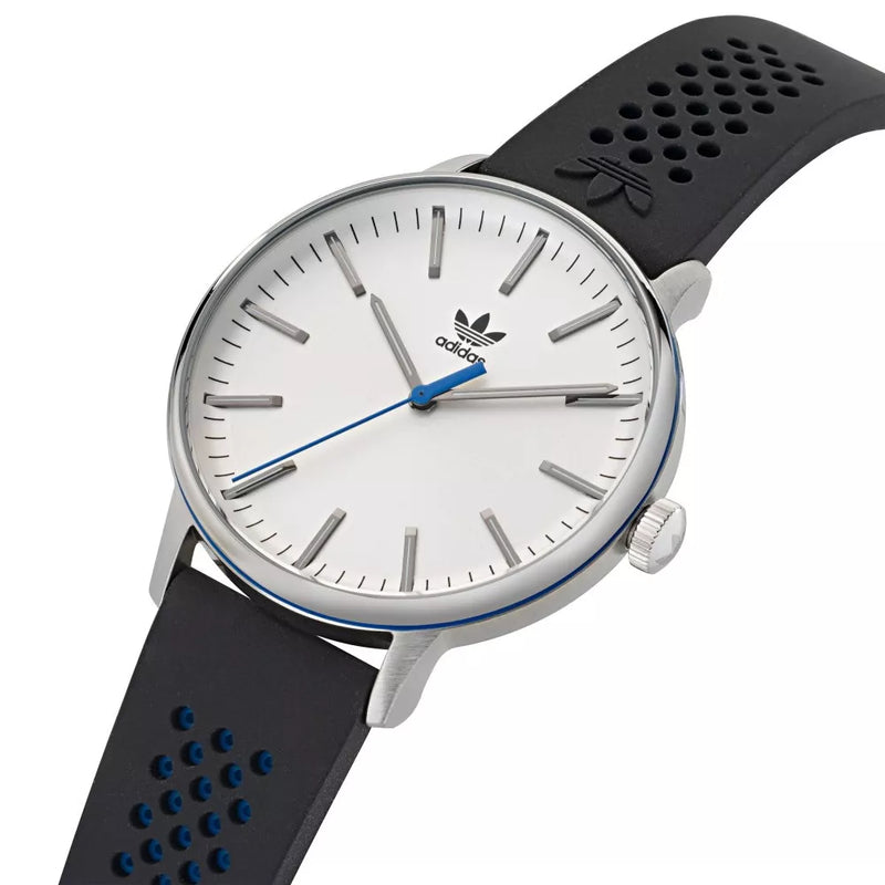 Adidas Stainless Steel Black Silicone Watch AOSY22021