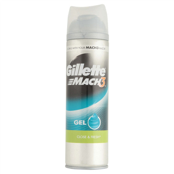 Gillette Mach 3 Close & Fresh Gel 200ml