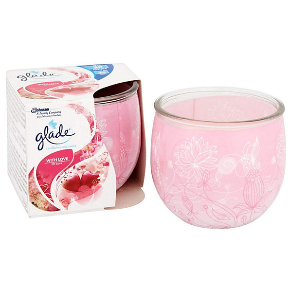 Glade I Love You Candle 120g