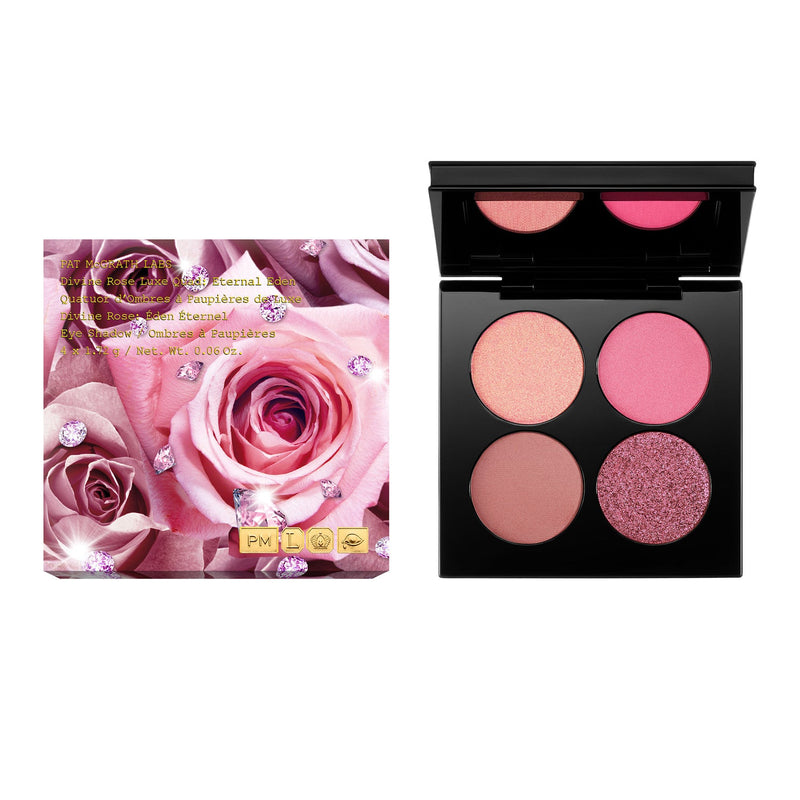 Pat Mcgrath Labs Divine Rose Luxe Eyeshadow Quad Eternal Eden