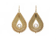 AMNA Granulation Petal with Flowers Jewelry ASJ-E31