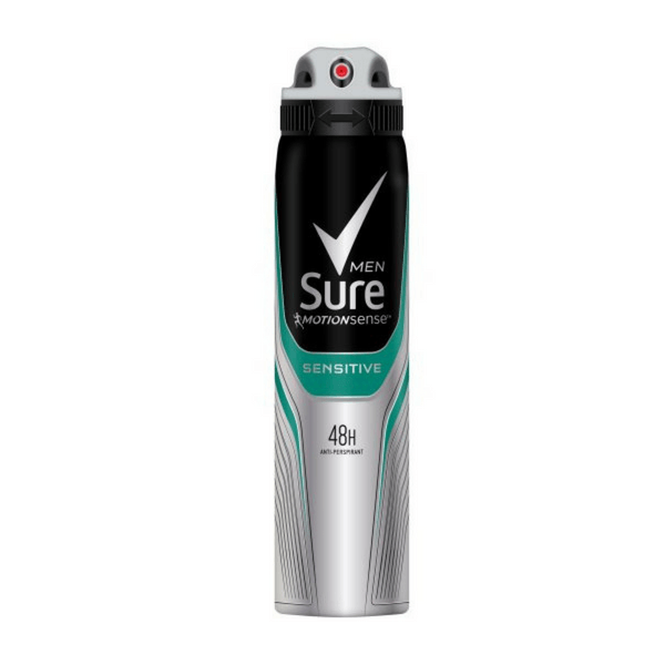 Sure Men Active Sensitive Body Spray 250ml