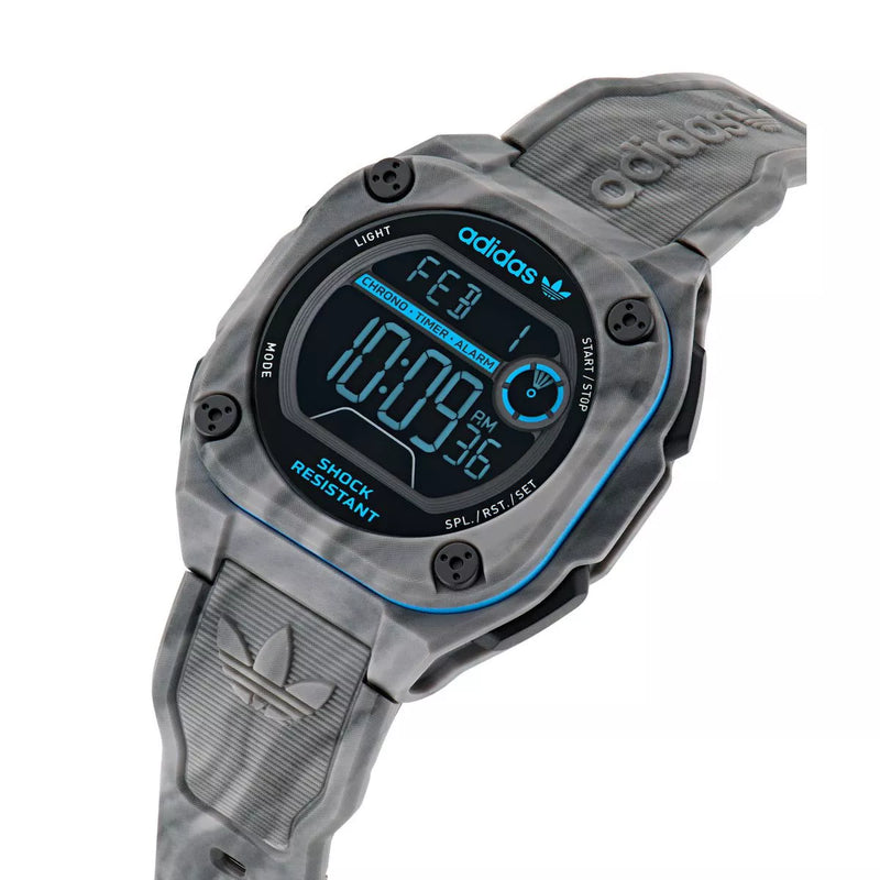 Adidas Resin Gray Watch AOST223574