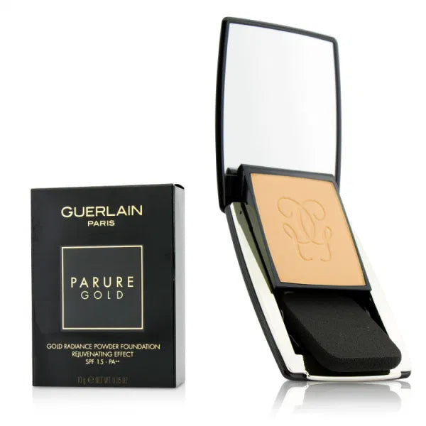 Guerlain Parure Gold Rejuvenating Gold Radiance Powder Foundation 02 Beige Clair - Shams Shopping Centre Guerlain  