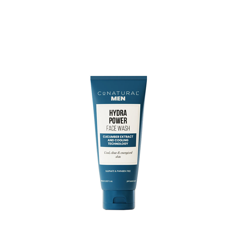 Conatural Men Hydra Power Face Wash Cucumber Extract 60ml
