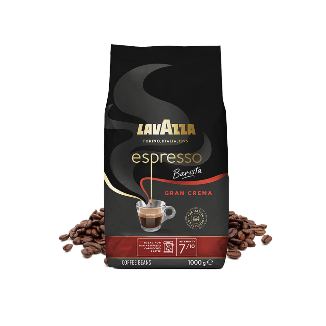 Lavazza Espresso Barista Gran Crema Whole Bean 1Kg