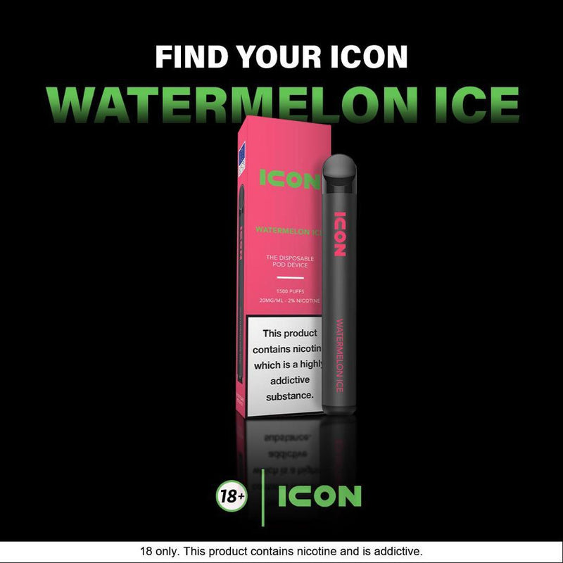 Icon Watermelon Ice Disposable Pod 1500 Puff