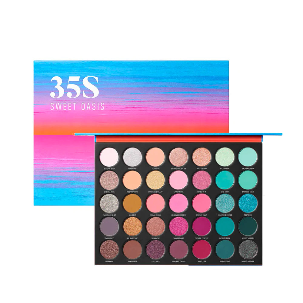 Morphe 35S Sweet Oasis Palette - Shams Shopping Centre Morphe  