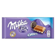 Milka Oreo Milk Chocolate Bar 100g