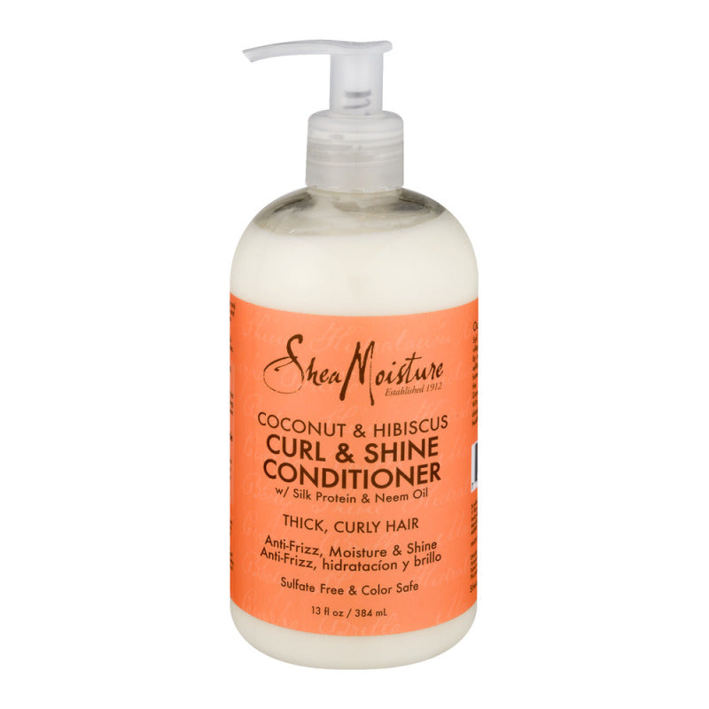 Shea Moisture Coconut & Hibiscus Curl & Shine Conditioner 384ml