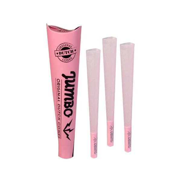 Dutch Jumbo Pink Cones King Size 3pcs