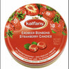 Kalfany Strawberry Drops Candies Tin 150g