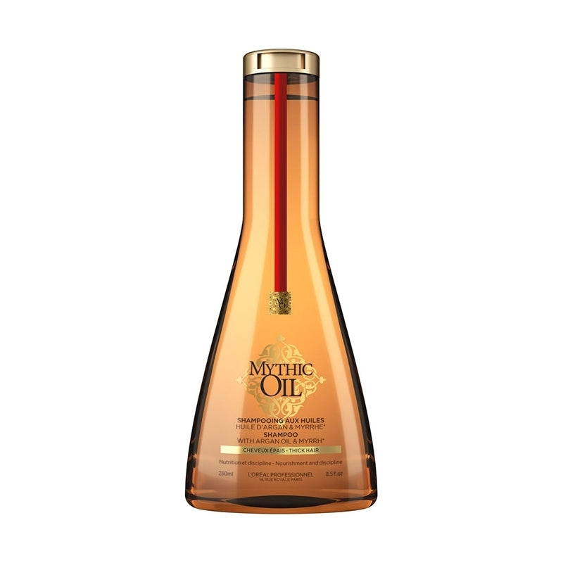 Loreal Mythic Oil Argan Oil & Myrrh Thick Hiar Shampoo 250ml - Shams Shopping Centre Loreal  