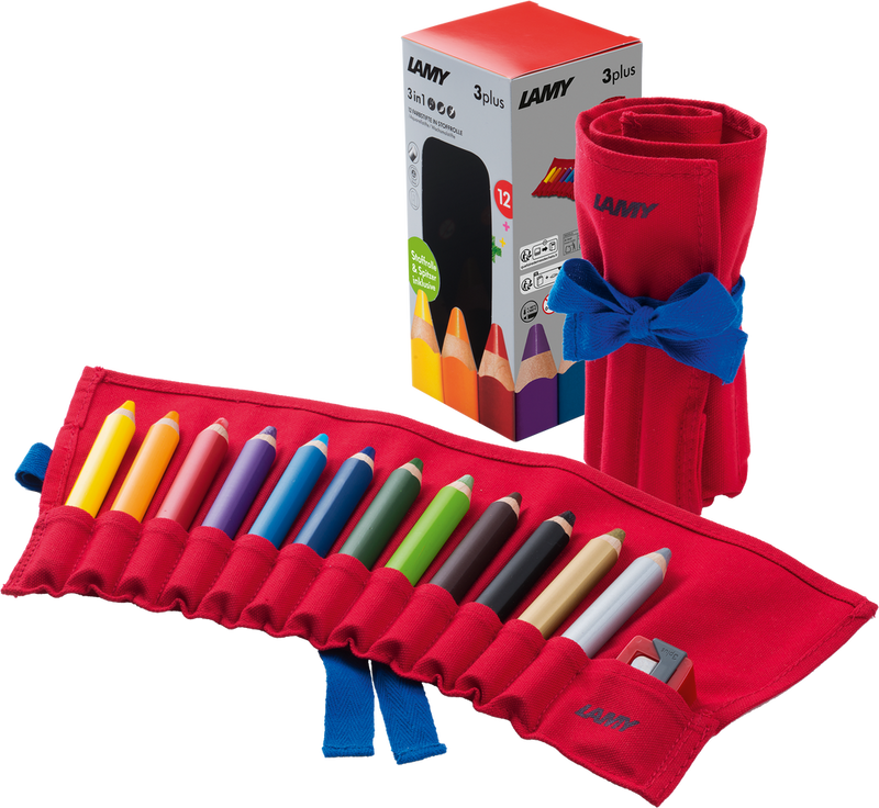 Lamy 3Plus Color Pencils Cloth Roll 12pcs