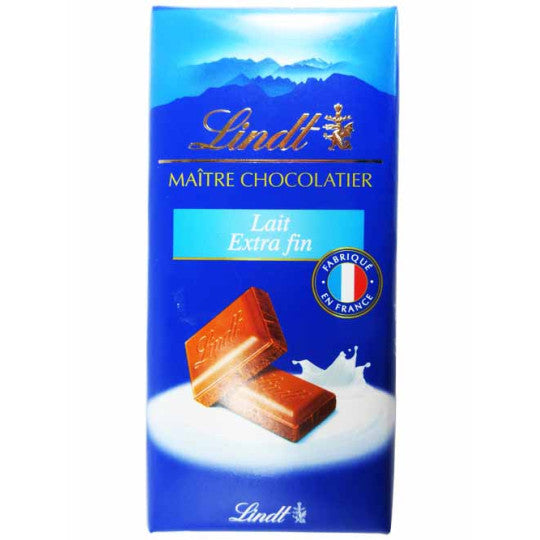 Lindt Maître Chocolatier Extra Fine Milk 100g