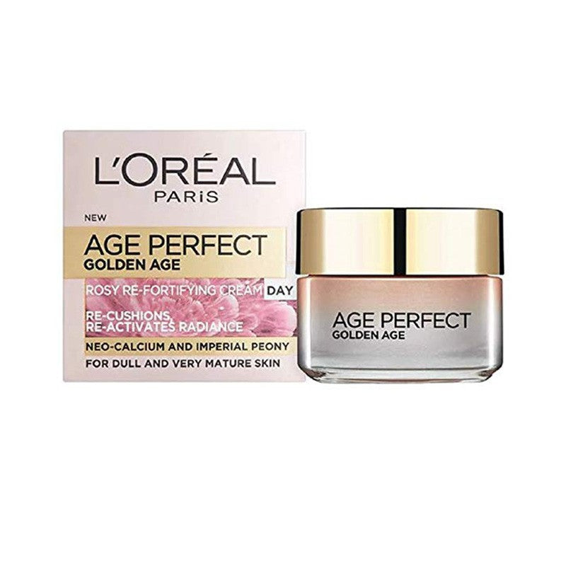 Loreal Age Perfect Golden Re-Fortifying Rose Care Day Cream 50ml