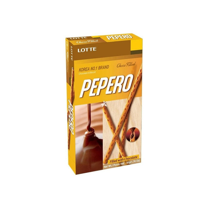 Pepero Choco Filled Sticks 50g