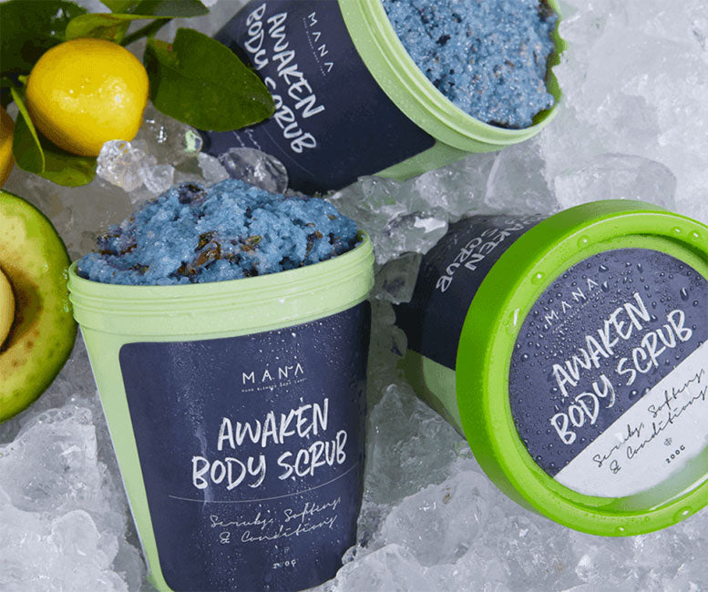 MANA Awaken Body Scrub 200g - Shams Shopping Centre Mana Beauty Spirit  