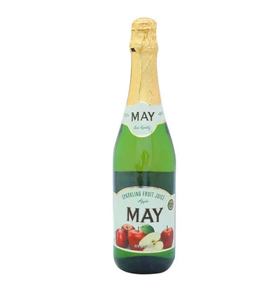 May Gold Sparkling Fruit Juice Apple 750ml - Shams Shopping Centre May Gold  