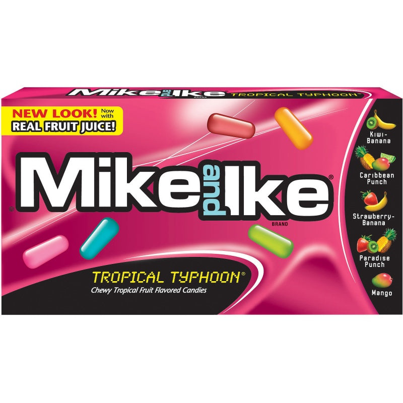 Mike and Ike Tropical Typhoon Candy Theatre Box 141g - Shams Shopping Centre Mike and Ike  