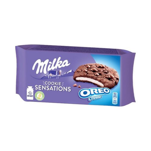 Milka Sensation Cookies Oreo Creme 156g