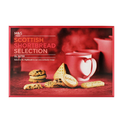 M&S Scothish Shortbread Selection Box 450g - Shams Shopping Centre Marks & Spencer  