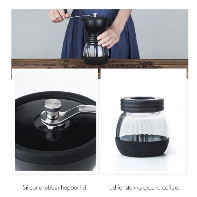 Nomad Hario Skerton Ceramic Mill 100g - Shams Shopping Centre Nomad Coffee Studio  