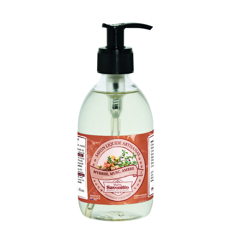 Maitre Savonitto Myrre Musk Amber Liquid Soap 300ml