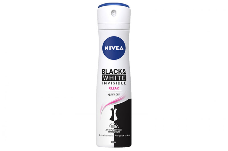 Nivea Black & White Invisible Body Spray 150ml