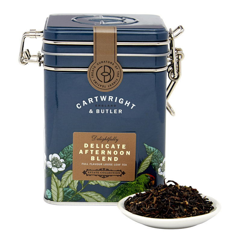 Cartwright & Butler Delicate Afternoon Blend Loose Leaf Tea Caddy 100g ...