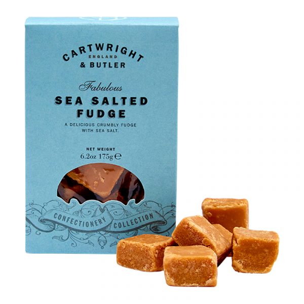 Cartwright & Butler Sea Salted Fudge in Carton 175g
