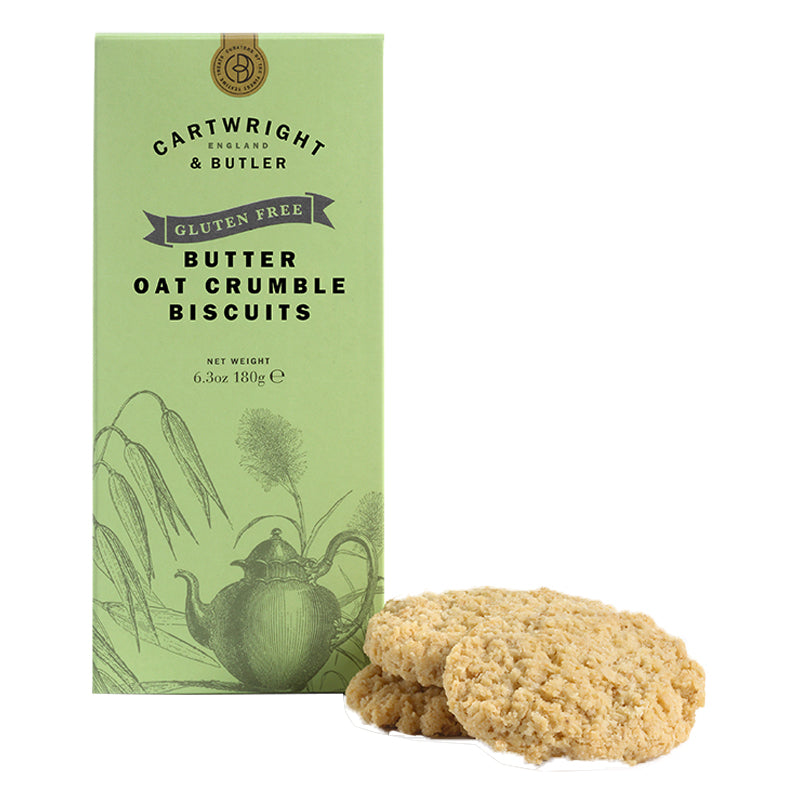 Cartwright & Butler Gluten Free Butter Oat Crumbles 180g - Shams Shopping Centre Cartwright & Butler  