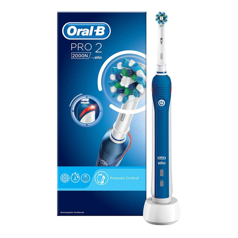Oral-B Pro 2 Cross Action Gum Pressure Control Electric Tooth Brush