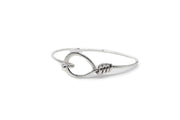 AMNA Oval Clasp Bangle Jewelry ASJ-B08