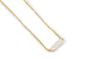 AMNA Pearl In Gold Chain Jewelry ASJ-N13