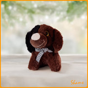 Tiny Tumble Peppermint Brown Dog 13cm