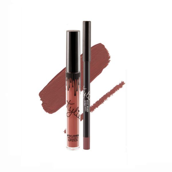 KYLIE Velvet Liquid Lipstick & Lip Liner Poison Berry