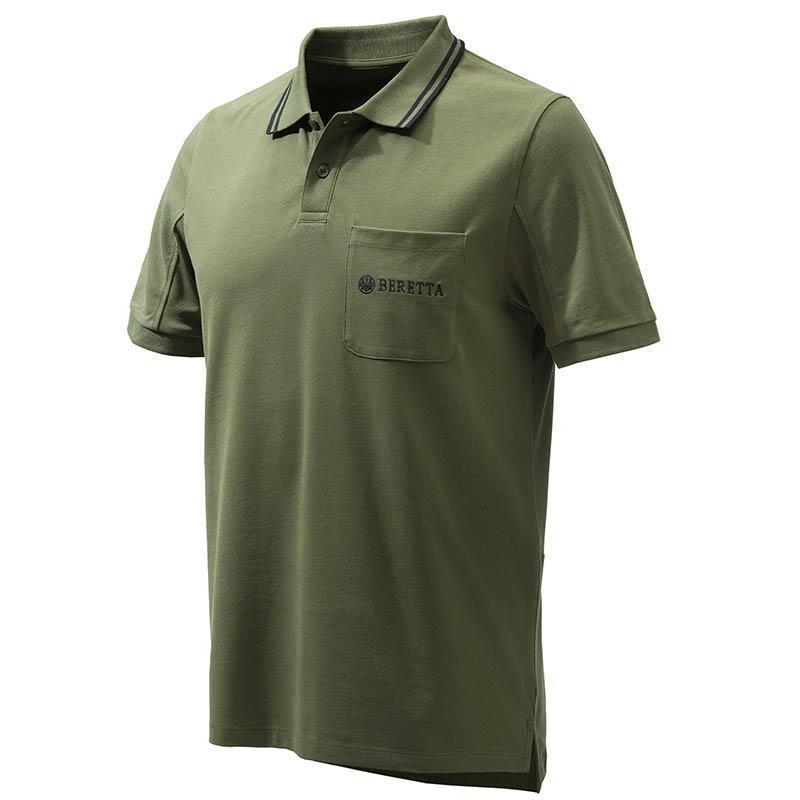 Beretta Airmesh Polo SS-S-MP471T13540715S-GREEN - Shams Shopping Centre Beretta  