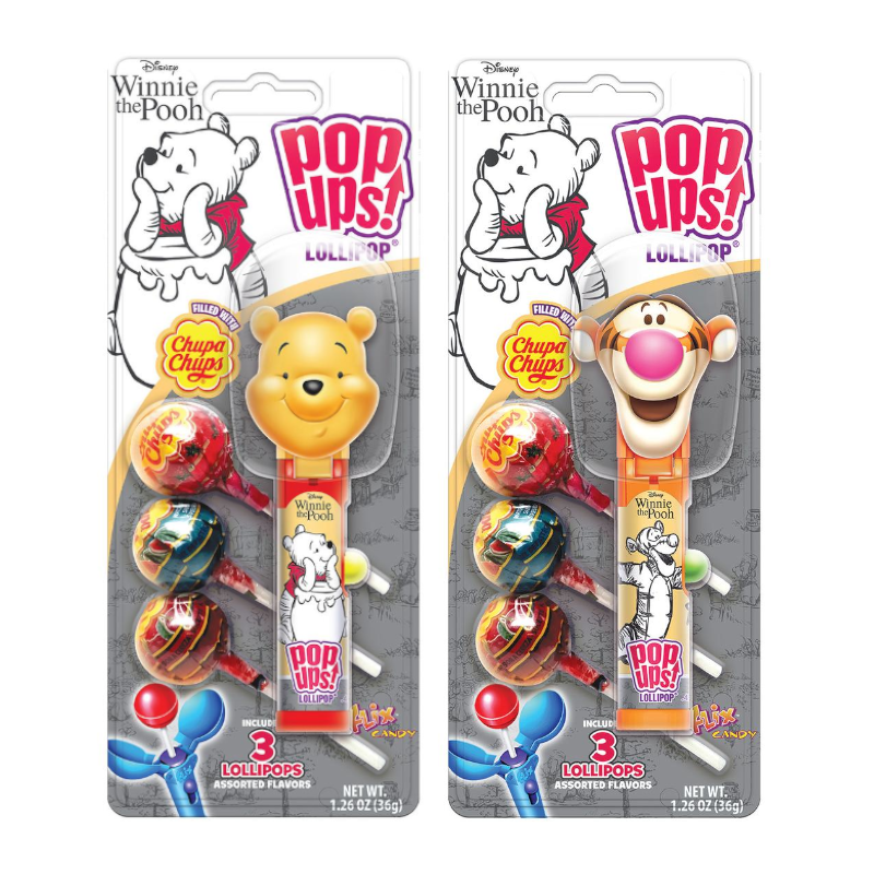 Winnie The Pooh Pop Up - Lollipop 36g - Shams Shopping Centre Pop Up  
