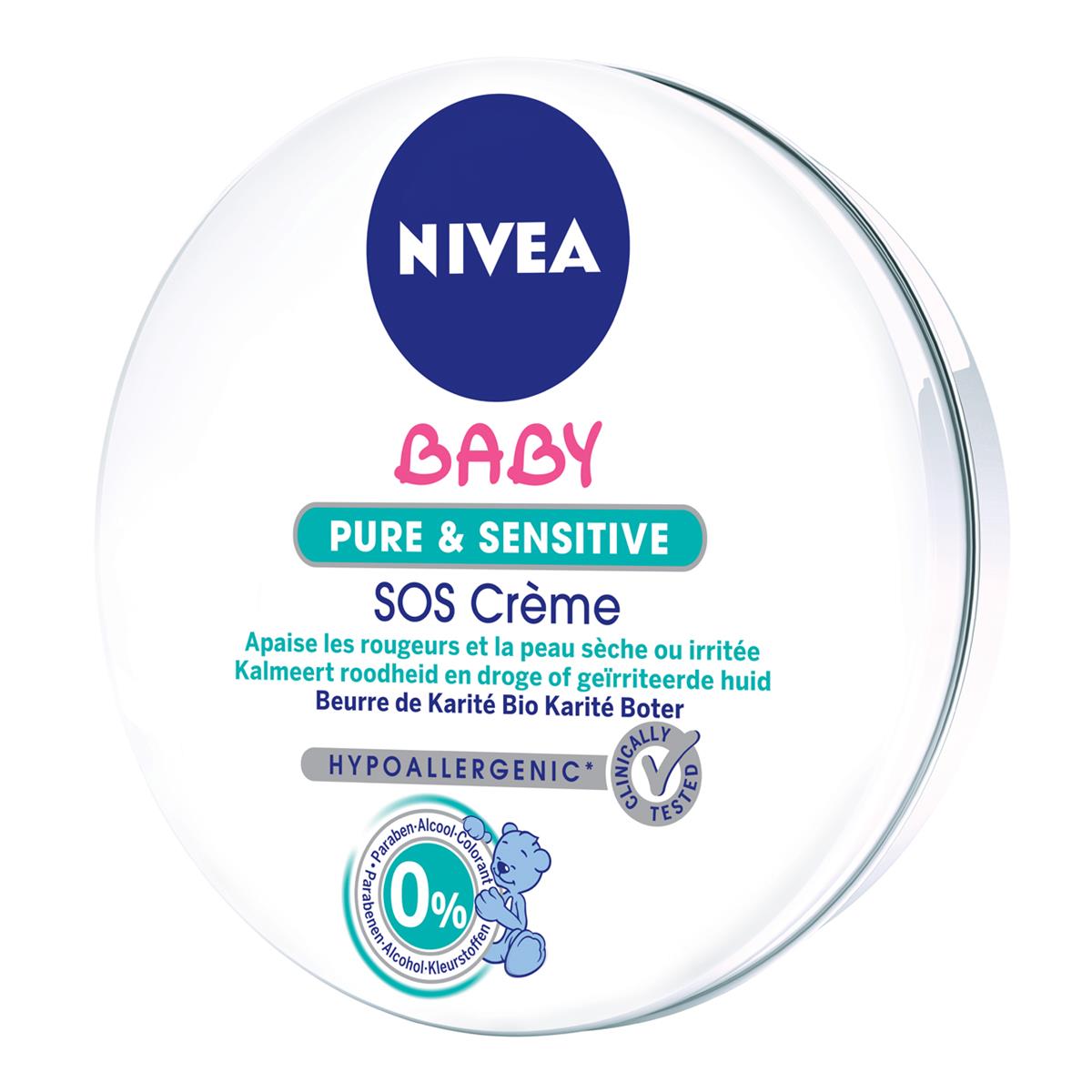 Nivea Baby Pure & Sensitive SOS Creme Tin 150ml - Shams Shopping Centre Nivea  
