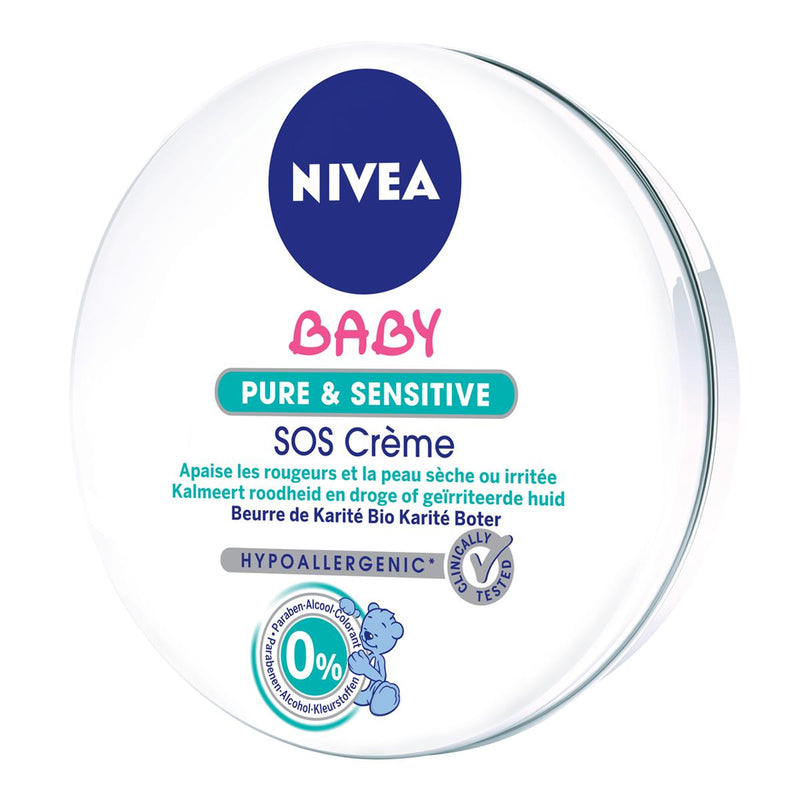 Nivea Baby Pure & Sensitive SOS Creme Tin 150ml