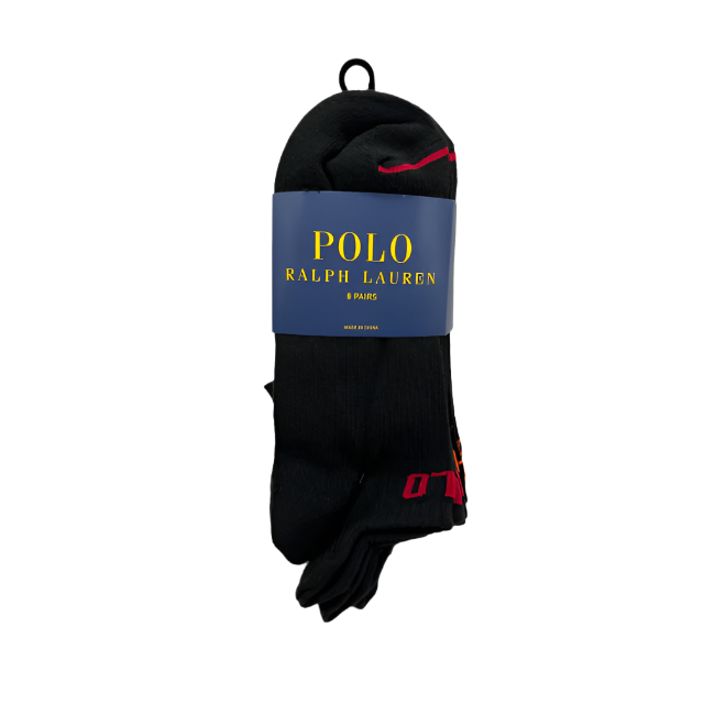 Ralph Lauren Polo Black Socks 8&