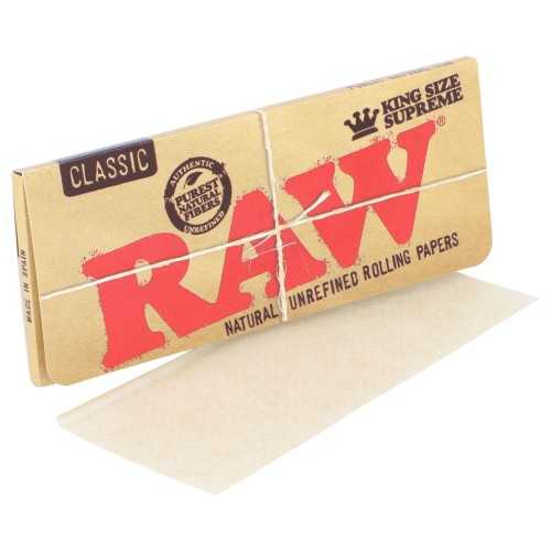 Raw King Size Supreme Rolling Paper - Shams Shopping Centre RAW  