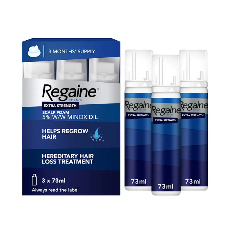 Regaine For Men Foam 3 Months (3-Months Supply 3*73ml)