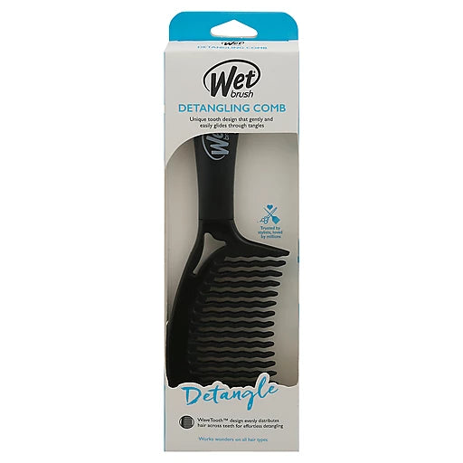 WB Detangling Comb-Black - Shams Shopping Centre WB  