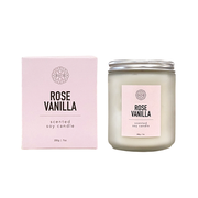 Aura Rose Vanilla Scented Candle - Shams Shopping Centre Aura Craft  