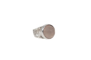 AMNA Rose Quartz With Filigree Jewelry ASJ-R12