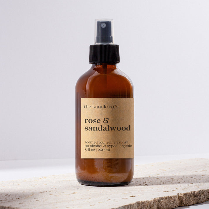 The Kandle Co.'s Rose & Sandalwood Room Spray 240ml - Shams Shopping Centre The Kendle Co  