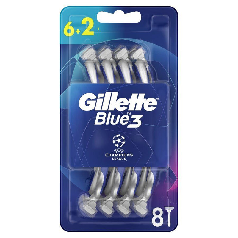 Gillette Blue lll Sport Razor 6+2 - Shams Shopping Centre Gillette  