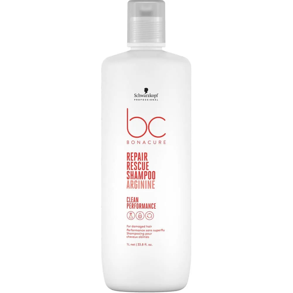 Schwarzkopf BC Bonacure Repair Rescue Arginine Shampoo 1Ltr - Shams Shopping Centre Schwarzkopf  
